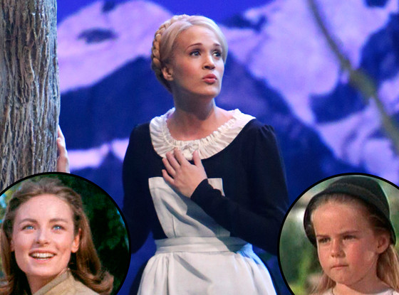 The Sound of Music, Carrie Underwood, Kym Karath, Charmian Carr The Sound of Music, Carrie Underwood, Kym Karath, Charmian Carr
